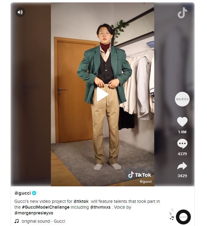 Gucci Challenge Tiktok